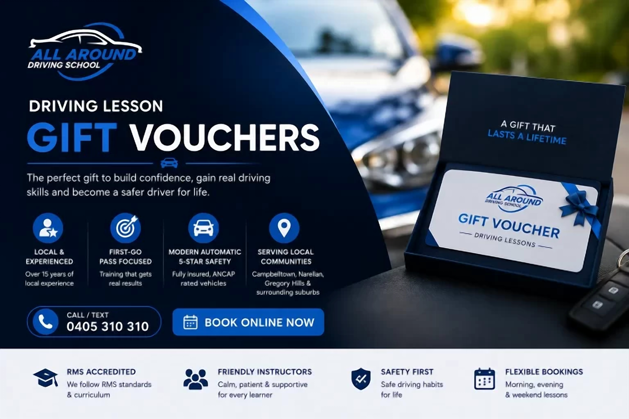 Driving Lesson Gift Vouchers